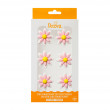 Décors en sucre marguerite rose pâle