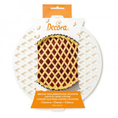 Plaque découpoir dessus de tarte - Arabesque